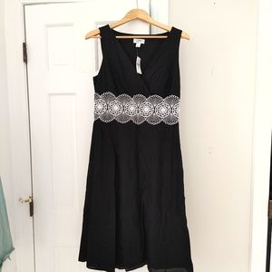 Ann Taylor LOFT Black Sundress